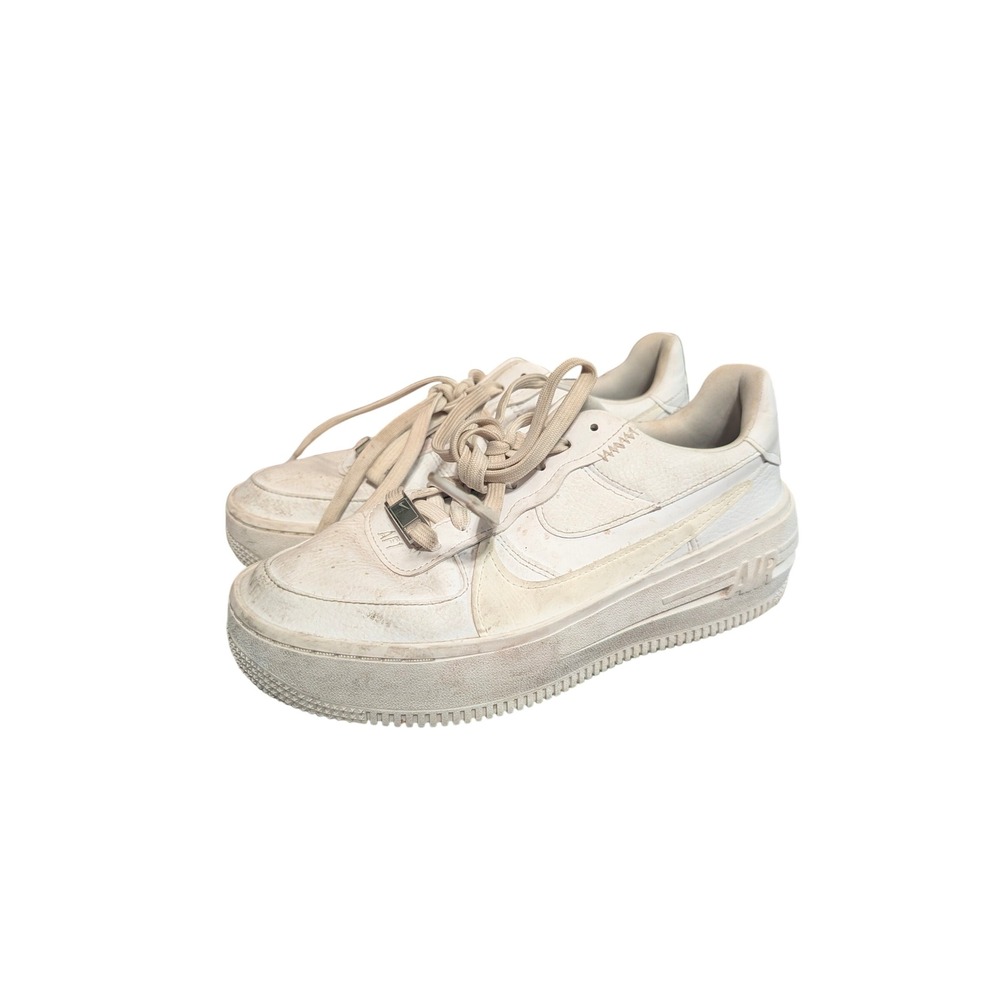Nike Air Force 1 Jester XX White Platform Sneakers BQ3163-100 7.5